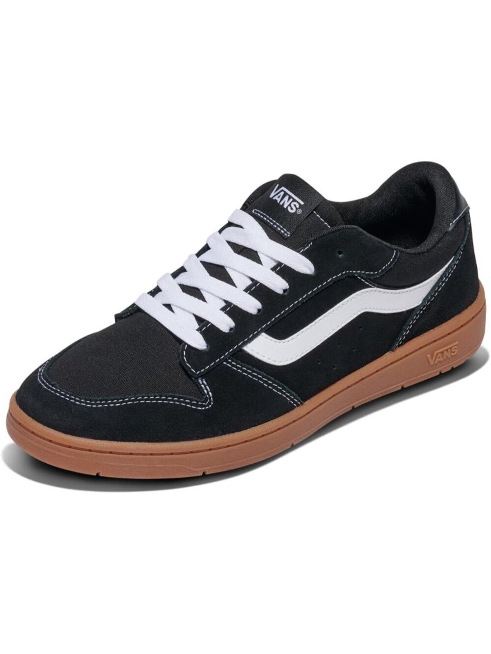Vans Men's Canva Black Closed Toe Lace Up Comfortable Ryland Ls Sneakers Shoes